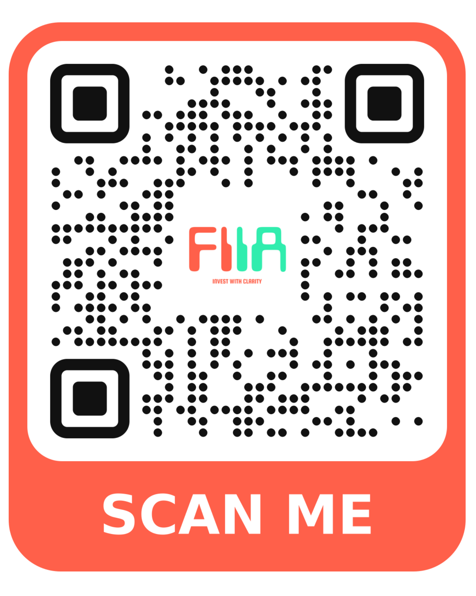 FIIA waitlist QR code